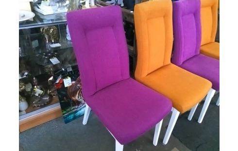 CHAISE MODERNE H&M TISSU VIOLET