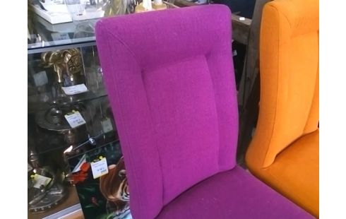 CHAISE MODERNE H&M TISSU VIOLET