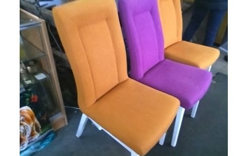 CHAISE MODERNE H&M TISSU ORANGE