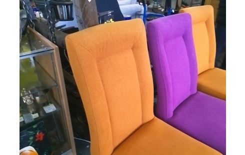 CHAISE MODERNE H&M TISSU ORANGE