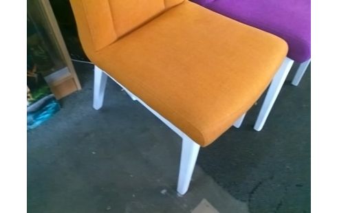 CHAISE MODERNE H&M TISSU ORANGE