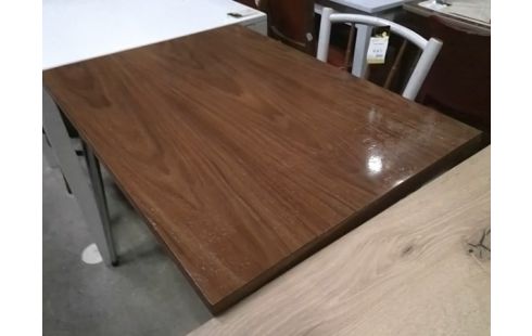TABLE FORMICA MARRON