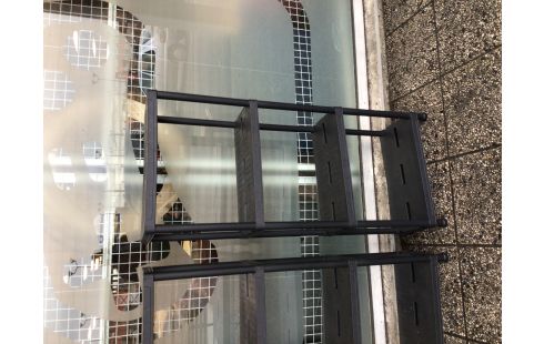 ETAGERE PLASTIQUE GRISE