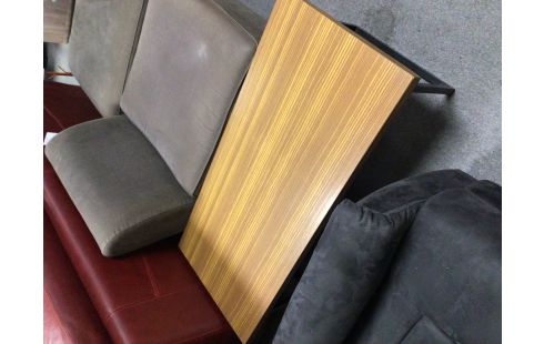 TABLE DE SALON VINTAGE BRUNE