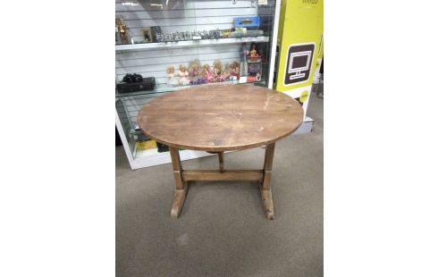 TABLE BOURGUIGNONNE SAPIN ET CHENE