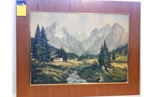 CADRE PAYSAGE MONTAGNE