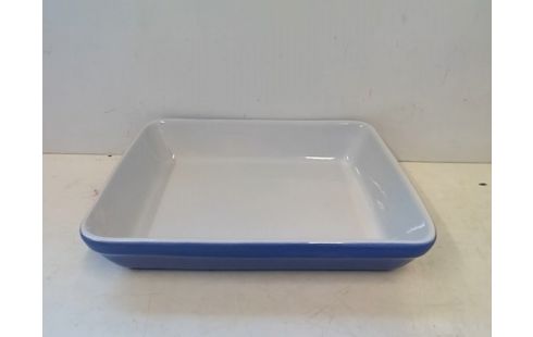 PLAT RECTANGULAIRE BLEU