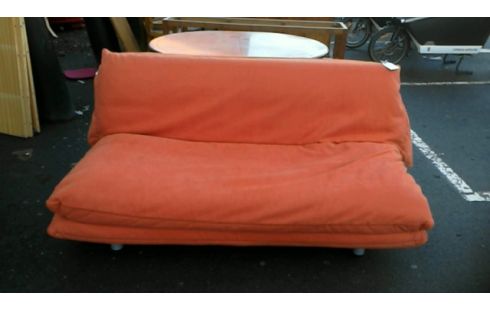 BANQUETTE BZ ORANGE MATELAS BULTEX