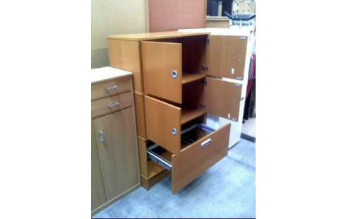 BÜROSCHRANK HOLZ FURN.