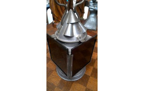 LÁMPARA COBRE ANTIGUO