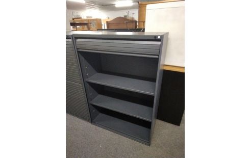 ARMOIRE RIDEAU GRISE 80 CM