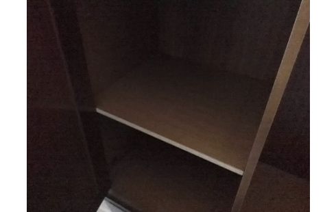 ARMOIRE 3P STYLE LOUIS PHILIPPE AVEC 1 PENDERIE ET 2 ETAGERES