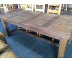 TABLE DE FERME 101x230 EN L'ETAT AVEC 1 ALLONGE INTERIEURE