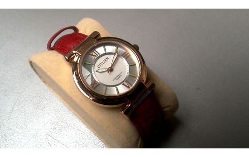 MONTRE CITIZEN BRONZE ROUGE