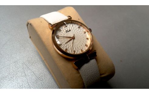 MONTRE BRONZE BLANCHE