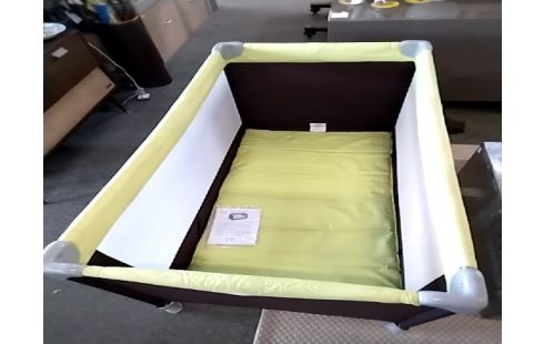 LIT PARAPLUIE Marron et vert excellent etat