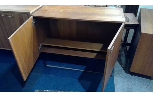 ARMOIRE TECK VINTAGE  2 PORTES