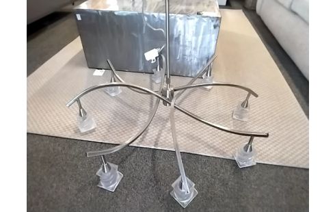 LUSTRE 8 BRANCHES MODERNE