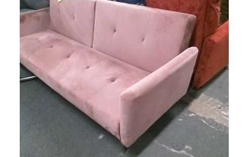 BANQUETTE CONVERTIBLE ROSE 3P