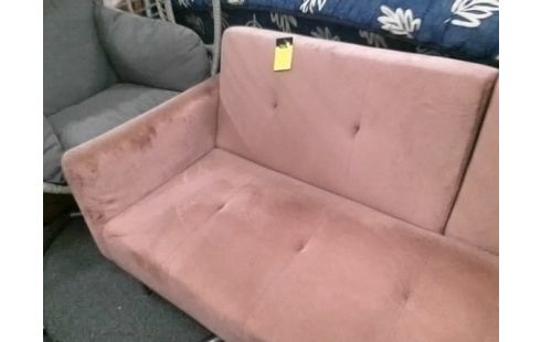 BANQUETTE CONVERTIBLE ROSE 3P