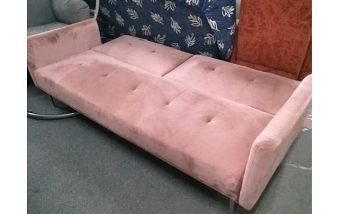 BANQUETTE CONVERTIBLE ROSE 3P