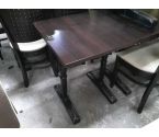 TABLE BISTROT CARREE 60x60