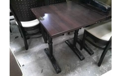 TABLE BISTROT CARREE 60x60