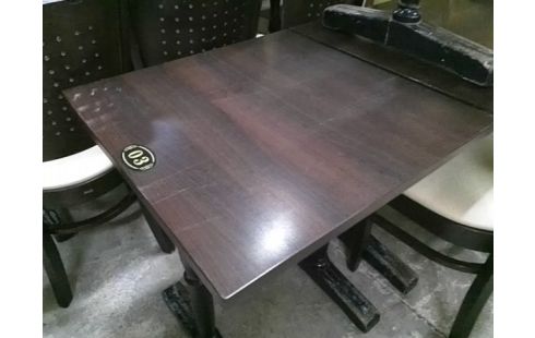 TABLE BISTROT CARREE 60x60