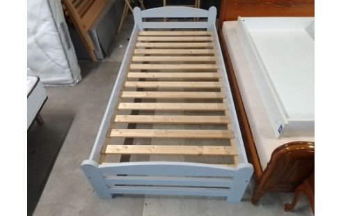 LIT + SOMMIER 90X190 EN L'ETAT