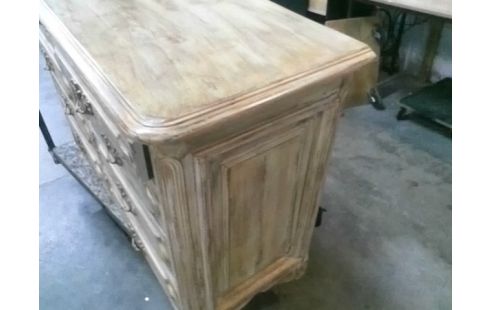 COMMODE 8 TIROIRS PATINEE