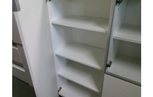 MEUBLE DE RANGEMENT BLANC 4P 1T