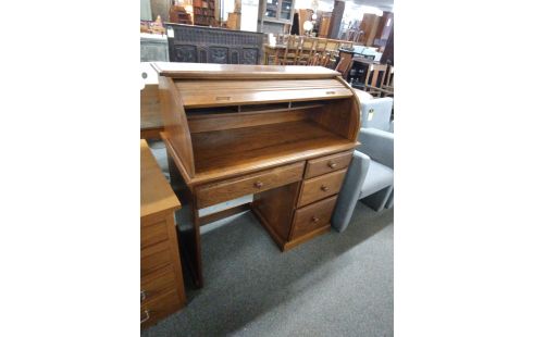 BUREAU CYLINDRE RUSTIQUE