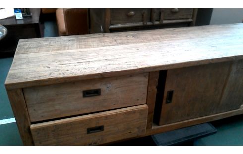 MEUBLE TELE TECK 2 TIROIRS