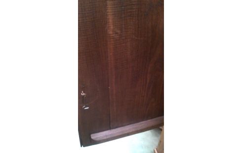 KLEERKAST TEAK 2 DEUREN 1 LADE