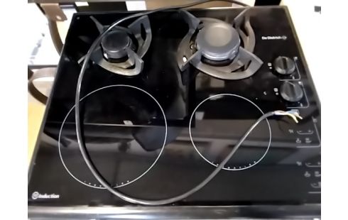 PLAQUE DE CUISSON DE DIETRICH 2 GAZ 2 INDUCTION