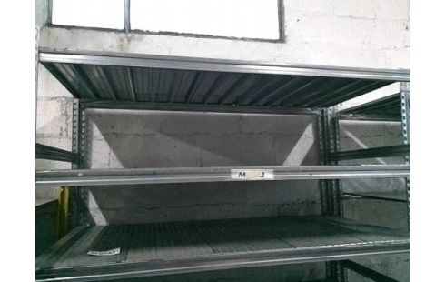 ETAGERE METALLIQUE L158 P81 H190