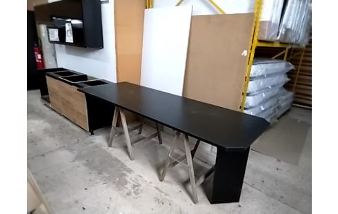 PLAN DE TRAVAIL GRANIT NOIR 200X80X70