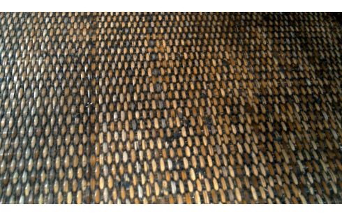 BIJZETTAFEL VIERKANT HOUT ROTAN