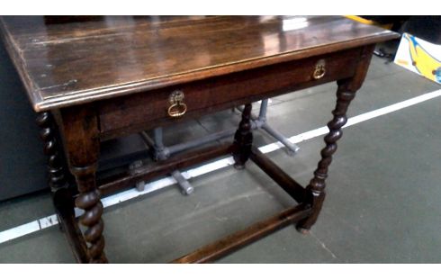 CONSOLETAFEL ANTIEK 1 LADE EIK GETORST