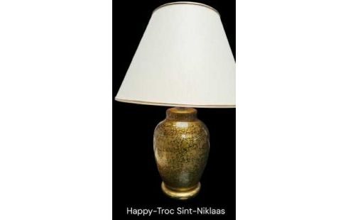 TAFELLAMP GOUDKLEURIG