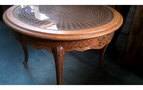 WOHNZIMMERTISCH 1 RUND STIL LUDWIG XV