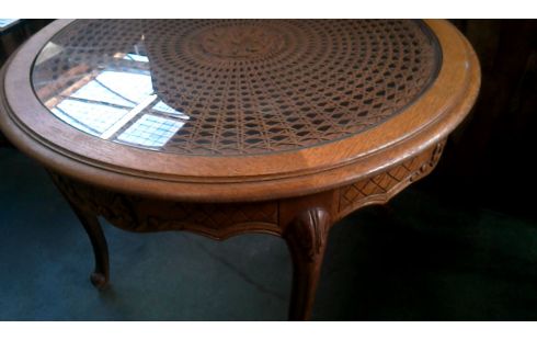 WOHNZIMMERTISCH 1 RUND STIL LUDWIG XV