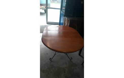 TABLE + 6 CHAISES BOIS