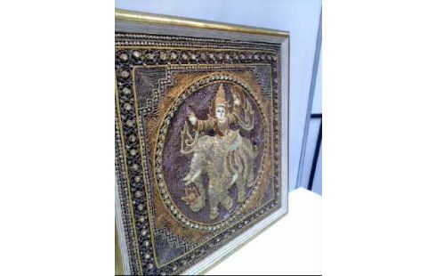 BILD ELEFANT PAIETTEN