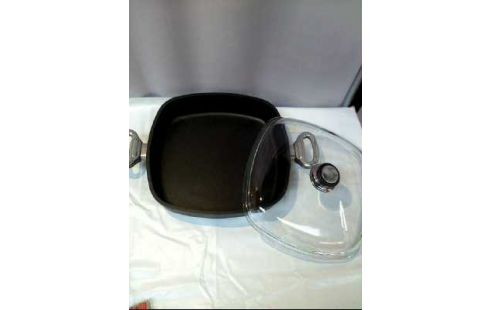 BRÄTER MIT GLASDECKEL ECKIG PYREX