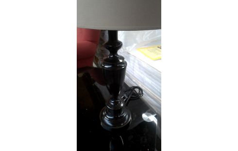 LAMPADAIRE FONCE BRUN METAL