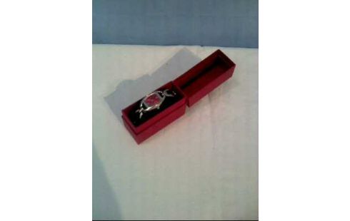 DAMENARMBANDUHR SILBERF. ROT