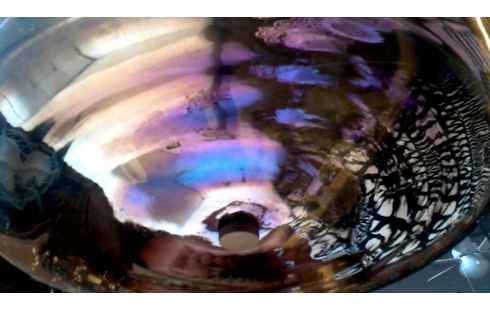 LÁMPARA DE TECHO METAL HIELO LA UNIDAD