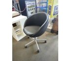 FAUTEUIL SKAI NOIR