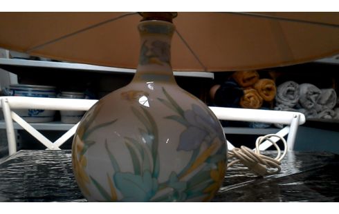 FAROL 2 BLANCA PORCELANA FLOR